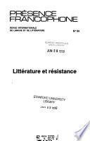 Présence francophone