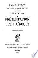 Présentation des Haïdoucs