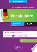 Prêt-à-réviser. Allemand. Vocabulaire en 66 fiches thématiques avec exercices corrigés [B2-C1]. Avec fichiers audio