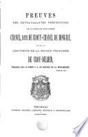 Preuves des extravagantes prétentions de la famille roturière Chanel, dite De Crouy Chanel de Hongrie, et de la légitimité de la maison princière de Croy-Dülmen