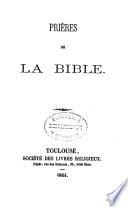Prières de la Bible