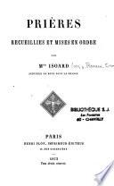 Prières recueillies et mises en ordre