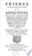 PRIERES TOUCHANTES ET AFFECTIVES