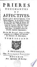 PRIERES TOUCHANTES ET AFFECTIVES