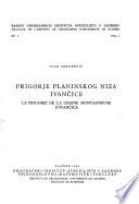 Prigorje planinskog niza Ivančice