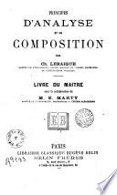 Principes d'analyse et de composition