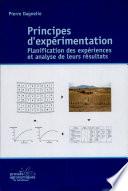 Principes d'expérimentation