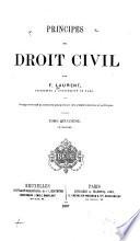 Principes de droit civil français