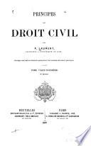 Principes de droit civil français