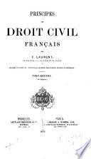 Principes de droit civil français