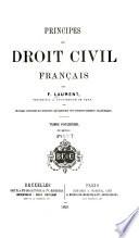 Principes de droit civil français