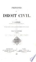 Principes de droit civil
