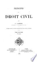 Principes de droit civil