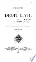 Principes de droit civil