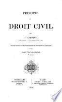 Principes de droit civil