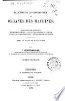 Principes de la construction des organes des machines