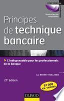Principes de technique bancaire - 27e éd.