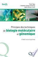 Principes des techniques de biologie moléculaire et génomique