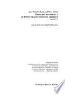 Principes éditoriaux, ou, Petit traité d'édition critique