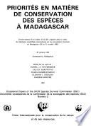 Priorités en matière de conservation des espèces à Madagascar