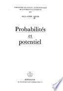 Probabilités et potentiel