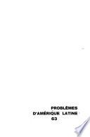 Problèmes d'Amérique latine