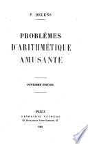Problèmes d'arithmétique amusante