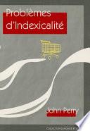 Problèmes d'indexicalité