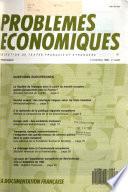 Problèmes économiques