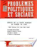 Problèmes politiques et sociaux