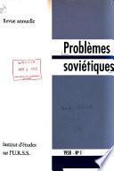 Problèmes soviétiques
