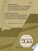Proceedings Fifth International Congress International Association of Engineering Geology