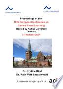 Proceedings of the 18th European Conference on Games Based Learning