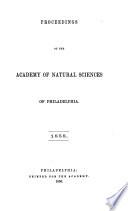 Proceedings of the Academy of Natural Sciences of Philadelphia
