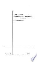 Proceedings of the Arkansas Academy of Science