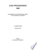 Proceedings of the ... Congress of the International Council of the Aeronautical Sciences