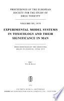 Proceedings of the European Society for the Study of Drug Toxicity