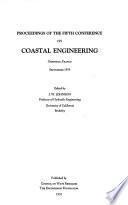 Proceedings of the Fifth Conference on Coastal Engineering