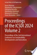 Proceedings of the ICSDI 2024 Volume 2