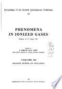 Proceedings of the ... International Conference on Phenomena in Ionized Gases