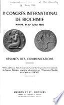 Proceedings of the ... International Congress of Biochemistry