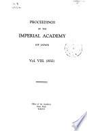 Proceedings of the Japan Academy