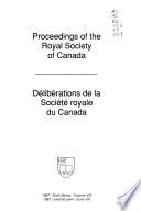 Proceedings of the Royal Society of Canada