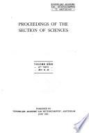 Proceedings of the Section of Sciences