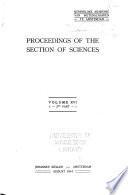 Proceedings of the Section of Sciences