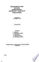 Proceedings of the Seventh International Conference-Seminar of Tamil Studies, Mauritius, December 1989
