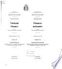 Proceedings of the Standing Senate Committee on National Finance