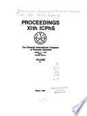 Proceedings XIth ICPhs