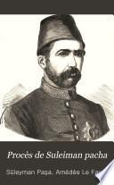 Procès de Suleiman pacha