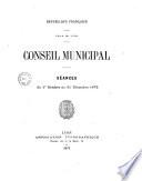 Procès-verbal - Conseil municipal [de Lyon]